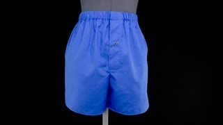 How To Sew Mens Boxers [upl. by Ling]