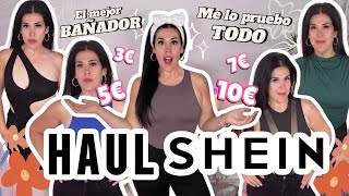 ¡SHEIN NORMO TALLA a prueba SOLO 7€ El trikini PERFECTO  HAUL SHEIN VERANO 2024 DianinaXLMini AD [upl. by Dnana18]