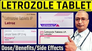 Letroz 25 MG Tablet Uses In Hindi  Letoval 25 MG Tablet Uses For Pregnancy In Hindi  Letrozole 5 [upl. by Nehpets131]