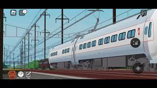 PRR Metroliner Test Train vs PRR MP54 [upl. by Barbabas]