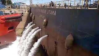 Graving dock PT daya radar utama unit Lampung [upl. by Querida33]