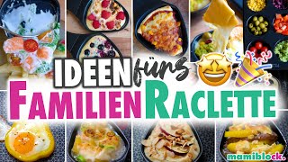 9 geniale Raclette Ideen  die jeder kennen muss 🍳😋  mamiblock [upl. by Icyaj]