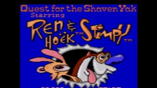 SEGA Game Gear Ren amp Stimpy Quest For The Shaven Yak [upl. by Aivatnuahs920]