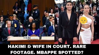 ACHRAF HAKIMI amp WIFE IN COURT REACTION Divorce penalty MBAPPE amp his mother [upl. by Riggs]