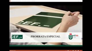 Prorrata especial [upl. by Stacee]