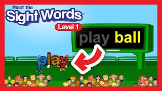 Meet the Sight Words Level 1  Jump Out Segment [upl. by Edme762]