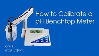 How To Calibrate pH Bench Top Meters 8600313233 [upl. by Alegna]