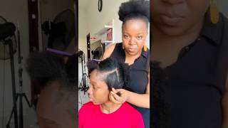 Natural Hairstyles are so Beautiful hairstyle braids haircare hairtutorial hair naturalhair [upl. by Adams430]