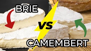 What are the REAL differences between Brie and Camembert [upl. by Mcnully63]