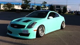 INSANE G35 Coupe Fully Modded  Exhaust [upl. by Nileuqcaj]