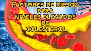 Factores de riesgo para niveles elevados de colesterol [upl. by Notfilc]