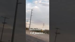 Carretera Cd juarez Rumbo a Samalayuca Chihuahua [upl. by Spanos]