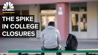 Why More And More Colleges Are Closing Down Across America [upl. by Nylac]