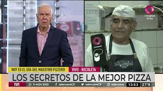 El maestro pizzero más antiguo de Buenos Aires  Día del Pizzero en Argentina [upl. by Nanci]