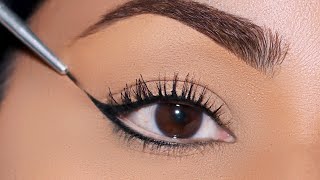 If you have HOODED Eyes You Should Try this Arabic Floating Eyeliner [upl. by Rozamond]