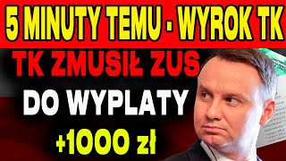 SZOK 5 MINUTY TEMU TRYBUNAŁ ZMIAŻDŻYŁ SYSTEM EMERYTALNY SPRAWDŹ ILE CI ODDADZĄ [upl. by Ahselrak]