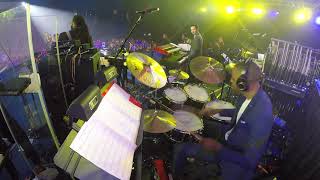 Isaiah Weatherspoon hitting drums for Justin Timberlake  Agganis Arena 2019 [upl. by Lerraf]