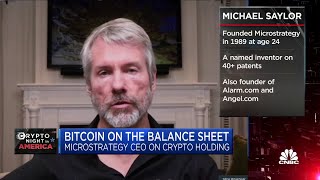 Microstrategy CEO Michael Saylor on the future of cryptocurrency [upl. by Bohannon]