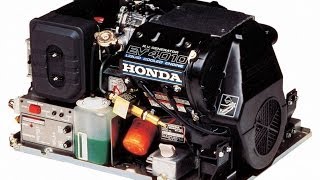 Honda EV4010 Generator Startup [upl. by Oakley800]