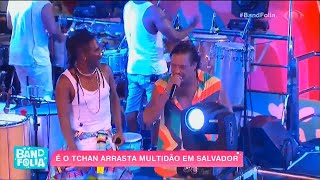 É O TCHAN Compadre Washington mostra como ARREIA a NOVINHA  Band Folia 2020 [upl. by Aleehs]