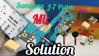 Samsung J7 Prime Mic Solution mobileengineer [upl. by Ashlin]