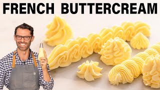 Easy French Buttercream Recipe [upl. by Euphemiah]