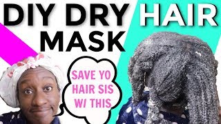 DIY Deep Conditioner for Natural Hair  Protein Free Moisturizing amp Breakage Reducing [upl. by Ailegra598]