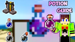 Potion Making Guide  Minecraft PE 120 Hindi [upl. by Enilekaj42]