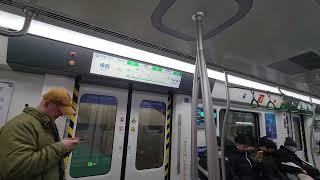 青島地鐵4號線往人民會堂行車片段 Qingdao Metro Line 4to Hall of the People [upl. by Ardnas52]