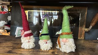 Needle Felt Gnome Tutorial Bluefaced Leicester Locks [upl. by Anaigroeg]