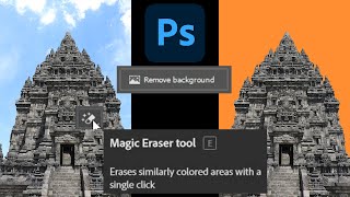 🧽 Photoshop Background Removal  quotMagic Eraserquot to Erase Parts of Background [upl. by Anitaf938]