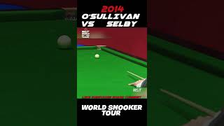 Osullivan vs Selby WSC 2014 Bad Miss Pink snooker snookermoments snookertime wst shorts [upl. by Ruhtracm]