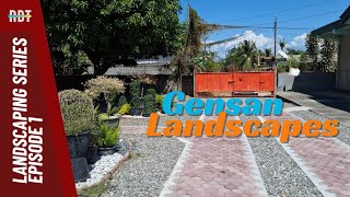 LANDSCAPING series Ep1 Gensan Landscapes Project 4  Landscaping maintenance services [upl. by Bolan]