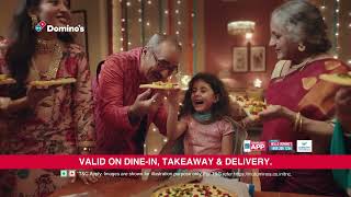 Celebrate Diwali with Domino’s Diwali Bonus offer  Buy 2 Get 1 Free  Hindi [upl. by Bloom]