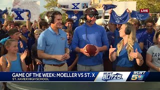 Kirk Herbstreit joins Blitz 5 pregame show ahead of St Xavier Moeller game [upl. by Anan]