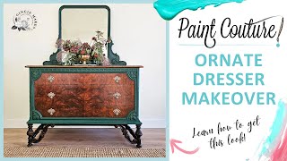 Ornate Dresser Makeover Breathe New Life Into An Old Piece [upl. by Hadria]