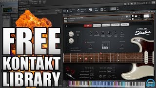 FREE KONTAKT LIBRARY  Shreddage 3 Stratus Free [upl. by Annair]