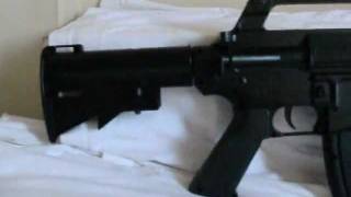 Spring Airsoft Gun WELL M16A4 [upl. by Eltotsira]