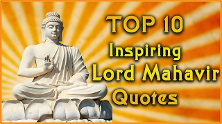 Top 10 Lord Mahavir Quotes  Inspirational Quotes [upl. by Talya800]