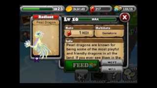 How to Breed Pearl Dragon DragonvaleEVOLUTIONS [upl. by Ailaham]