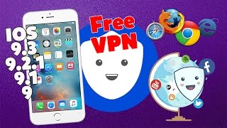 How To Get FREE UNLIMITED VPN For IOS 992193 No Jailbreak iPhoneiPadiPod [upl. by Sanson]