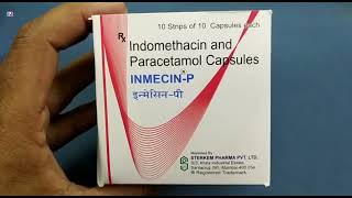 INMECINP Capsule  Indomethacin and Paracetamol Capsules  INMECINP Capsule Uses Side effects Dose [upl. by Parish]