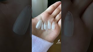 How to do the BEST fake nails at home  Using gel nail extensions and NO acrylic [upl. by Poyssick344]