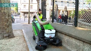 La microaspiratrice de trottoir électrique TENAX [upl. by Repmek]