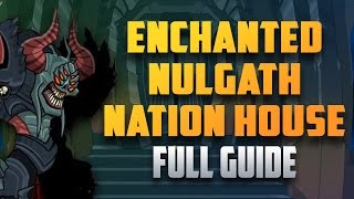 AQW Enchanted Nulgath Nation House  Full Guide and Tour [upl. by Ailahk276]