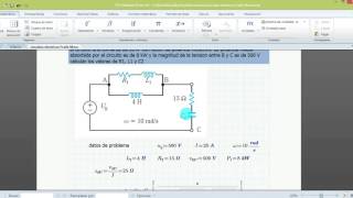 Circuito de corriente alterna en Mathcad prime [upl. by Alexandro]