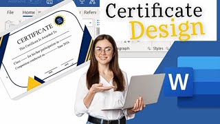 Design stunning certificates in MS Word 🖋️✨in just minutes 🕛  Office pro tips and tricks [upl. by Mauralia]