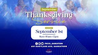 Thanksgiving Sunday  Second Service  September 01 2024  What God Cannot Do Does Not Exist [upl. by Ahsikyw]