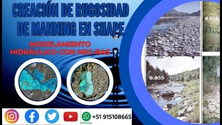 Creación de Rugosidad de Manning en ArcGIS HECRAS 13 [upl. by Adlev363]