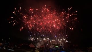 Erbacher Wiesenmarkt 2015 Feuerwerk [upl. by Tichon]